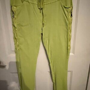 Lime Green Pull On Magic Pants